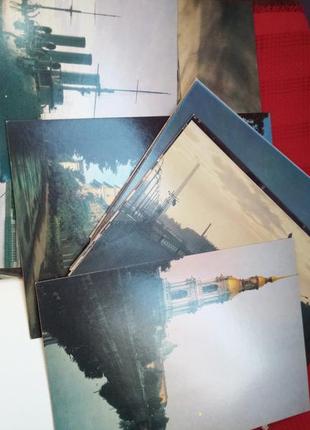 Набір листівок "білі ночі в ленінграді"-срср вінтаж 1986р4 фото