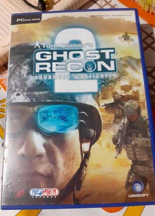 Pc dvd-rom диск "ghost recon" відео гра