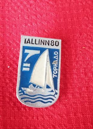 Значки срср-таллінн 80