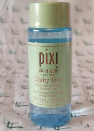 Pixi clarity tonic очищающий тоник с aha и bha кислотами, 100 мл2 фото