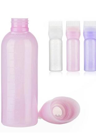 Флакон аппликатор для волос, бутылка для краски, бутилка для розмариновой воды
