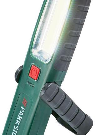 Аккумуляторная лампа parkside 360 лм