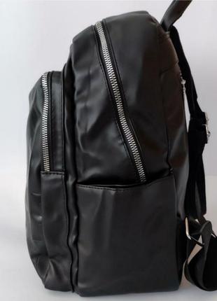 Рюкзак девушка мягкая искусственная кожа модный новый фасон городской рюкзак стильный2 фото