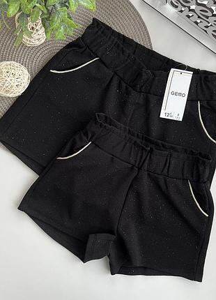 Крутые шорты для девочки 4р, 6р, 8р, 9р, 12р gemo