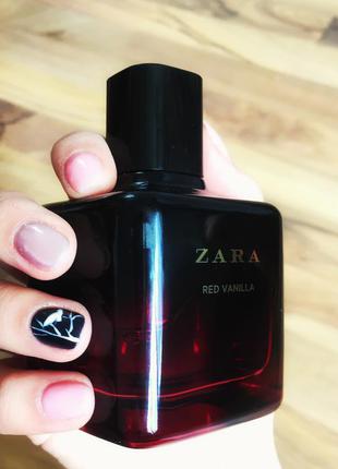 Zara red vanilla жіночі парфуми 100ml2 фото