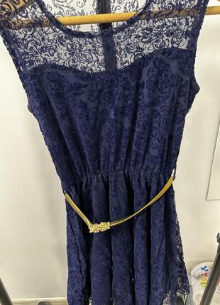 Платье идеальное состояние велюр на сетке