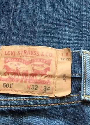 Справжні чоловічі джинси від levi strauss &co.6 фото