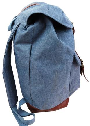 Городской рюкзак  20l retro-ruscksack голубой5 фото
