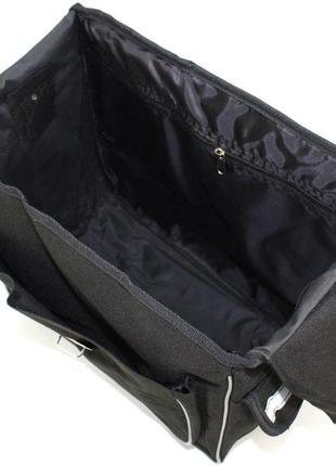 Чоловіча текстильна сумка листоношень wallaby 855 чорний5 фото