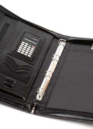 Папка ділова jpb з калькулятором з екошкіри