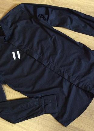 Мужская рубашка lagerfeld оригинал р 38/90(s-m) slim fit