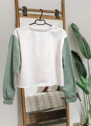 Укороченный свитшот shein 4