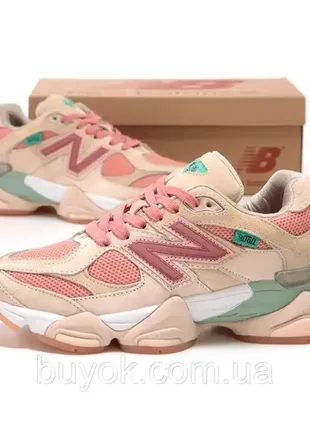 Женские кроссовки new balance 9060 joe freshgoods inside voices penny cookie pink u9060jf11 фото