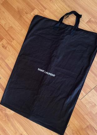 Yves saint laurent/пильник,пильовик дорожня бавовняна сумка для одягу, чохол для одягу
