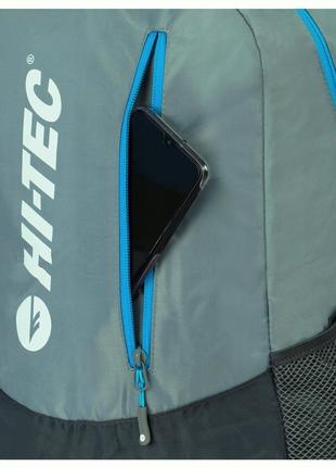 Легкий спортивний, міський рюкзак 18l hi-tec pinback сірий4 фото