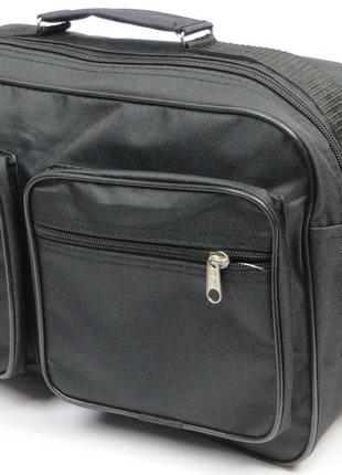 Мужская сумка из полиэстера wallaby 2621 черная