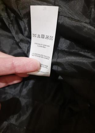 Asos куртка-косуха з натуральної шкіри великі розміри5 фото