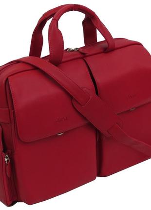 Женская сумка sheff красная3 фото