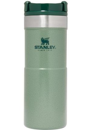 Stanley neverleak hammertone green термокружка 350мл,  нержавіюча сталь 10-09855-0061 фото