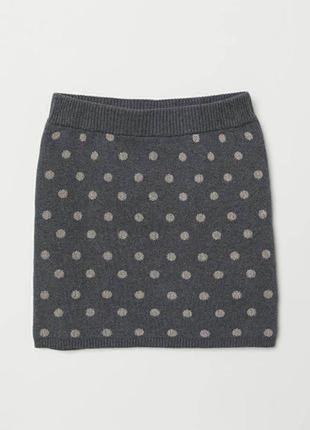 Трикотажная юбка с люрексом, 86- 95