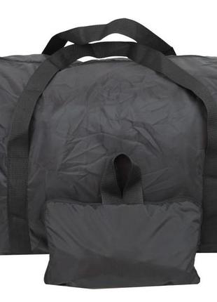 Велика складана дорожня сумка баул 105 л wallaby 28270 чорна