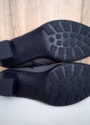 Німецькі демі черевики, ботильйони, жіночі ботинки сірі, весна, р. 37