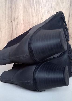 Німецькі демі черевики, ботильйони, жіночі ботинки сірі, весна, р. 37