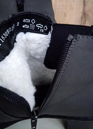 Німецькі демі черевики, ботильйони, жіночі ботинки сірі, весна, р. 37