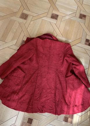 Легкое шерстяное мягкое пальто, l-xl,  итальянская шерсть, воротник4 фото