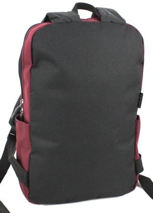 Компактний рюкзак для міста 9l wallaby 141-4, україна бордовий6 фото