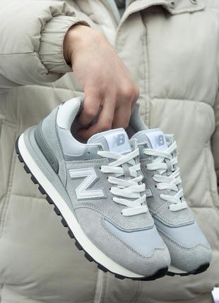 Мужские кроссовки new balance 574 legacy grey 41-42-43-44-45