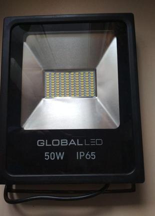 Прожектор світлодіодний led global flood light 50w 5000k 1-lfl-00