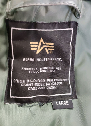 Парка alfa industries military usa4 фото