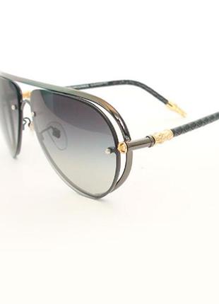 Окуляри chrome hearts gp bone polishr silver-white black