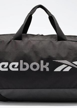 Спортивная сумка 35l reebok training essentials medium черная4 фото