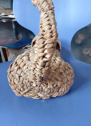 Рогоз плетеная собака большая такса рогоз плетение