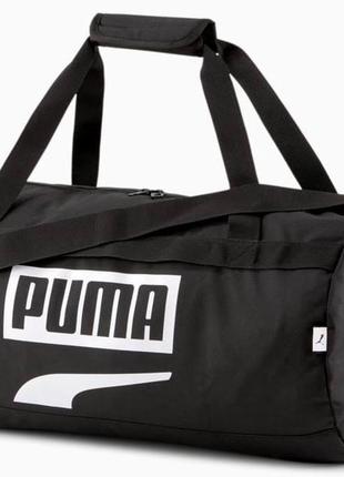 Сумка спортивна 25l puma plus sports bag ii чорна