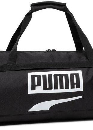 Сумка спортивная 25l puma plus sports bag ii черная2 фото