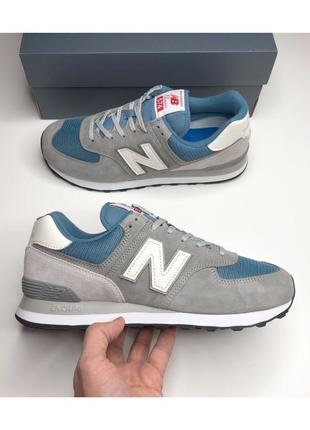 New balance 574 новые кроссовки 45 оригинал кросівки чоловічі