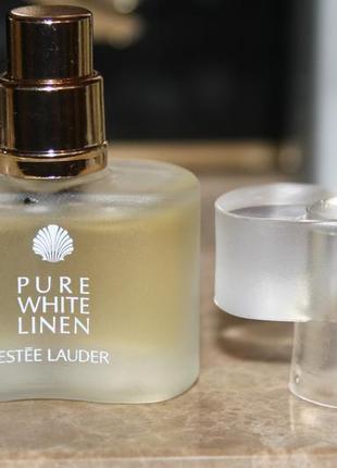 Рідка вінтажна мініатюра white linen estee lauder2 фото