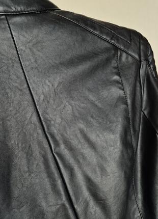 Куртка косуха из экокожи3 фото
