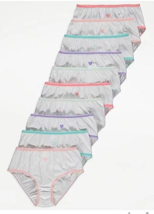 Набір з 5ти трусиків  george р. 3-4 та 5-6 років.