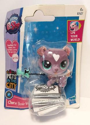 Cherie bow wow littlest pet shop lps №174 собака чері боу вау