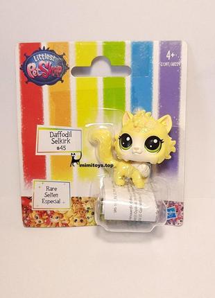 Daffodil selkirk littlest pet shop lps №45 кішка жовта