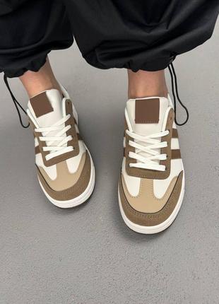 Жіночі щоденні коричневі кеди💔