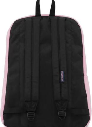Яскравий міський рюкзак 25l jansport superbreak рожевий9 фото