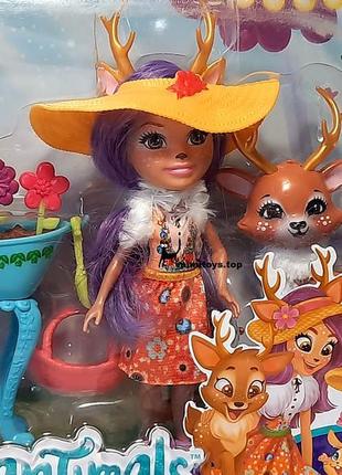 Энчантималс enchantimals чарівний сад лялька зайчик і олень garde2 фото
