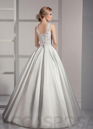 Весільне плаття пишне розмір s м недорого на блискавці2 фото