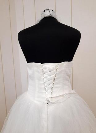 Весільна сукня пишна розмір l xl недорого дуже красива7 фото