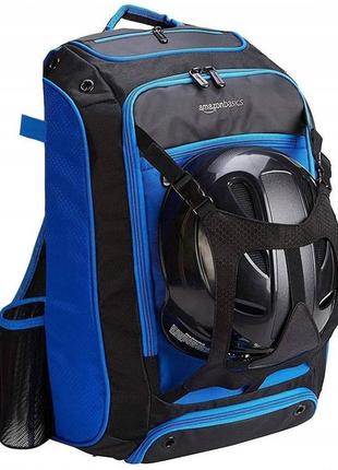 Спортивний рюкзак 35l amazon basics синій із чорним2 фото